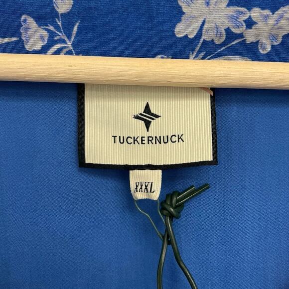 Tuckernuck Limoges Floral Royal Feminine Print A-Line Mini Shirt Dress XXXL - Picture 6 of 12